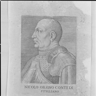 Ritratto di Nicolò Orsini conte di Pitigliano