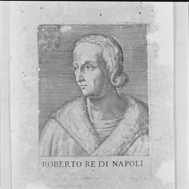Ritratto di Roberto d'Angiò re di Napoli
