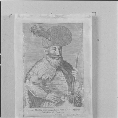 Ritratto del Capitano Mockila generale dei Cosacchi