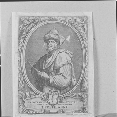 Ritratto del Re d'Etiopia detto Prete Gianni