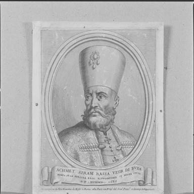 Ritratto di Ahmed Airam visir di Buda