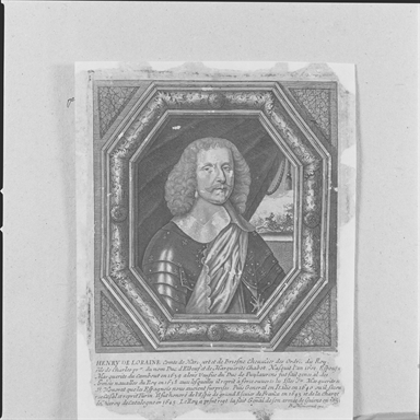 Ritratto di Henry de Lorraine conte di Hartcourt