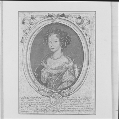 Ritratto di Anna Maria d'Orleans