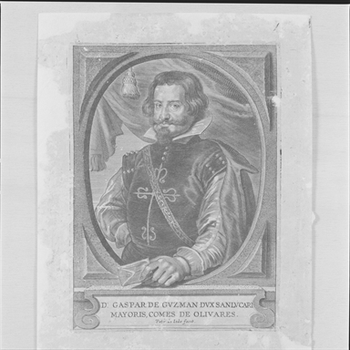 Ritratto di Gaspar de Guzman conte d'Olivares