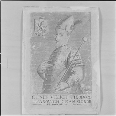 Ritratto di Janovich Teodoro Gran Signore di Moscovia