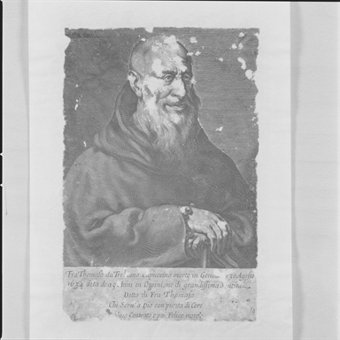 Ritratto del frate cappuccino Tommaso da Trebiano