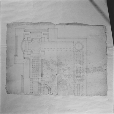 pianta per una reggia