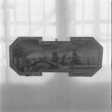 paesaggio marino con velieri