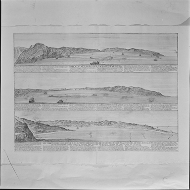 veduta dello stretto di Messina