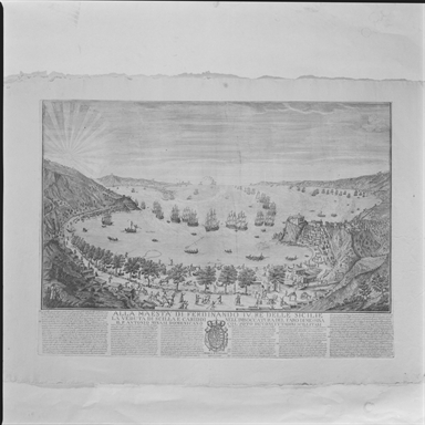 veduta dello stretto di Messina