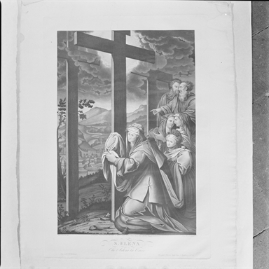 S. Elena adora la vera croce