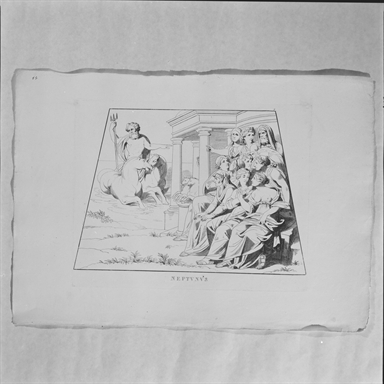 Nettuno alle nozze di Peleo e Teti