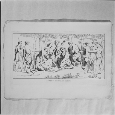 Apollo pastore e Satiri