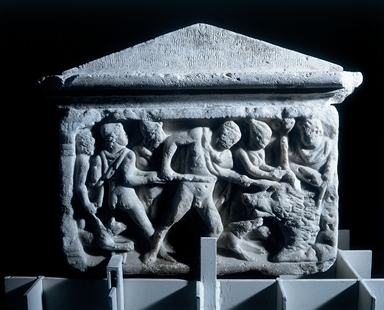 urna con la caccia del cinghiale Calidonio
