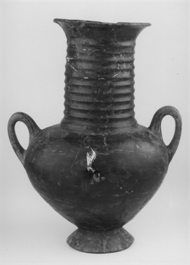 Anfora con alto collo cilindrico