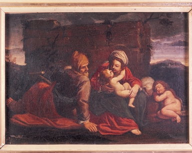 Riposo nella fuga in Egitto