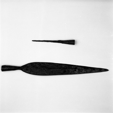 lancia/ punta foliata e sauroter