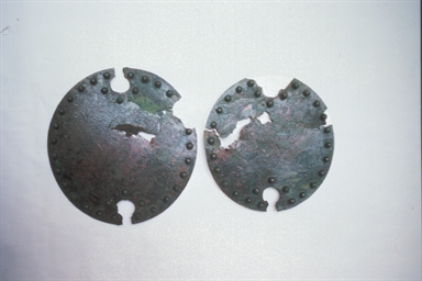 dischi di corazza/ coppia