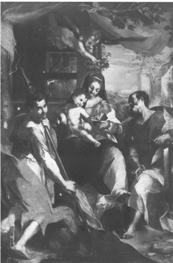 Madonna con Bambino, San Simone e San Giuda