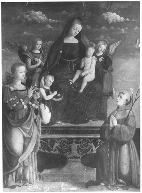 Madonna con Bambino in trono con Santa Maria Maddalena e Sant