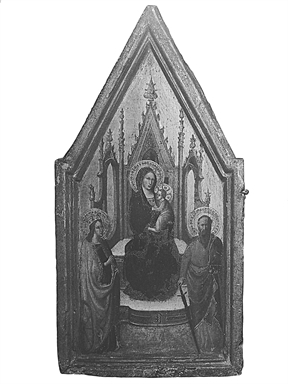 Madonna con Bambino in trono tra Santa Caterina d'Alessandria e San Paolo