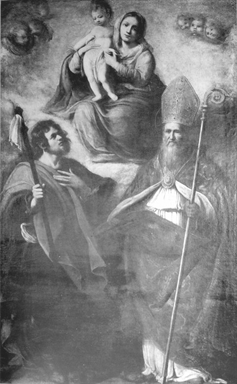 Madonna con Bambino con San Severino e San Rocco