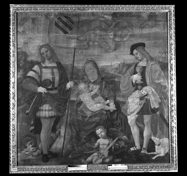 Madonna con Bambino con San Crescentino e San Donnino