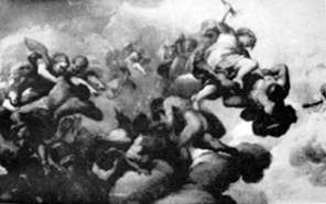 Cacciata degli angeli ribelli dal Paradiso