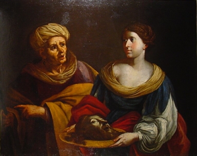 Salomè con la testa del Battista