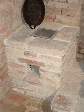 fornello a mattoni
