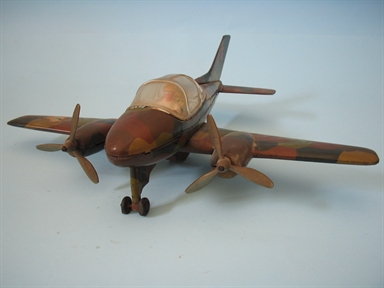 modellino di aereo