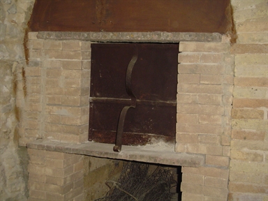 coperchio per chiusura bocca di forno