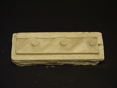 stampo per fregio con calco