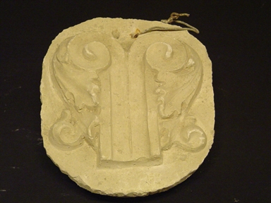 stampo per fregio con calco