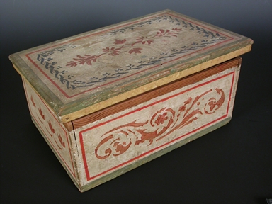 cassettina con terre colorate