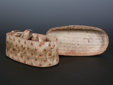 cassettina con terre colorate