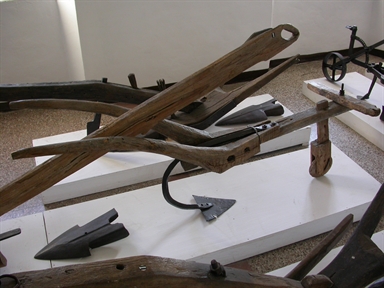 Assolcatore con ruota di legno