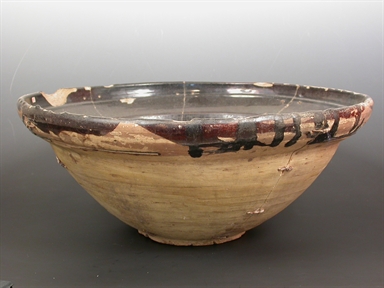 piatto cupo - piatto smaltato da minestra