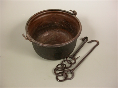 catena per paiolo di rame