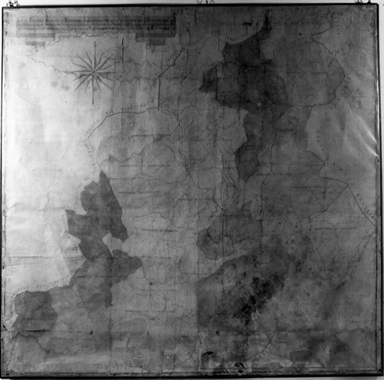 mappa del territorio di Sassoferrato