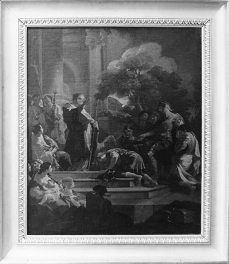 San Nicola benedice i guerrieri