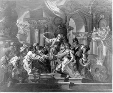 Alessandro Magno nel tempio di Gerusalemme