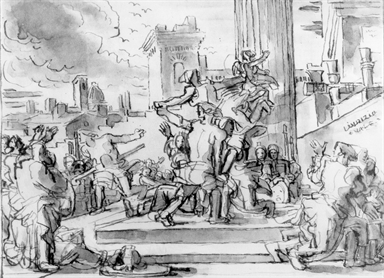 scena drammatica