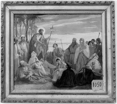 San Giovanni Battista predica nel deserto