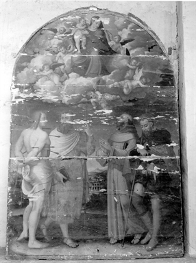 Madonna con Bambino con San Sebastiano, San Fabiano, San Francesco d`Assisi e San Rocco