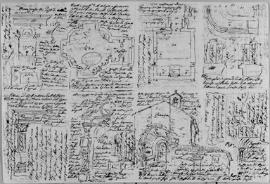 studi di elementi architettonici