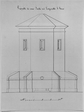prospetto di una fonte