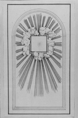 studio di cornice raggiata