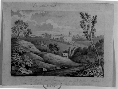 veduta di villa Imperiale a Pesaro