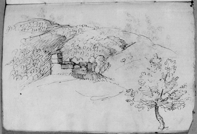 studio di paesaggio con case